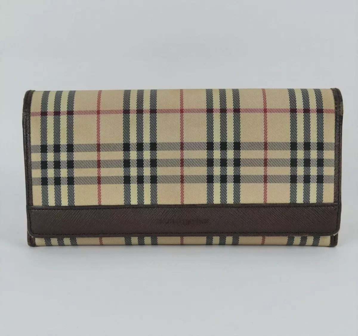 long burberry wallet women