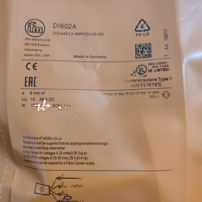 1PCS NEW FOR IFM Proximity Switch DI602A Induction Sensor