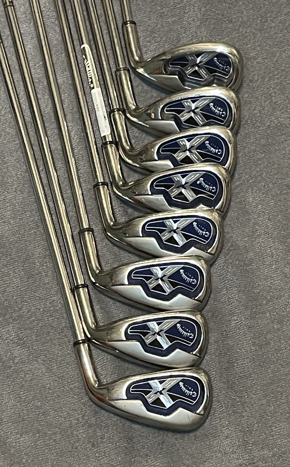Callaway X18 Irons Set l4SW 8PCS Callaway Uniflex Shaft Golf Clubs eBay
