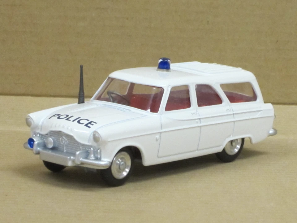 Ford Zephyr Motorway Patrol "Police" in weiß Box Corgi 419 ca. 1:43 Re-Issue - Bild 2 von 4