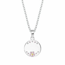 Princess Lillifee Children Necklace Silver Flower Girl Engravable 2027908