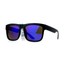 Kush Men's Mirror Lens Oversized Horn Rim Sunglasses - Gangster Cholo Style, UV Protection, Revo Lenses - View #6