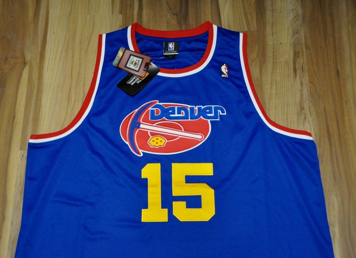 Carmelo Anthony Denver Nuggets Reebok Jersey Authentic Melo 75/76