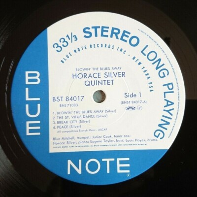 その他 LP Horace Silver Blowin The Blues Away BST84017 BLUE NOTE US Vinyl /00260 Horace Silver - Blowin' The Blues Away - Blue Note Records