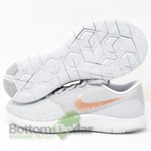 nike flex contact grey rose gold