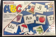 ABC Counting Mix And Match 26 Two-piece Tiles Puzzle Set