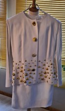 Tailleur jupe  GIVENCHY Couture Paris 38 Vintage
