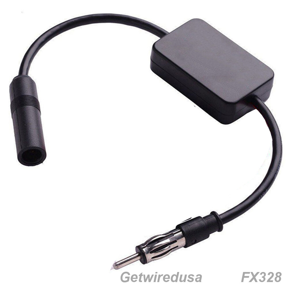 IN-LINE FM RADIO SIGNAL POWER BOOSTER CAR STEREO ANTENNA RECEPTION