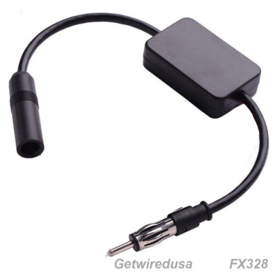 IN-LINE  FM RADIO SIGNAL NOISE FILTER GROUND LOOP ISOLATOR