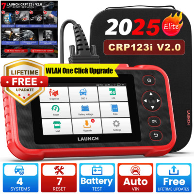 2025Launch CRP123i V2.0 Profi KFZ Diagnosegerät OBD2 Scanner Fehler Auslesegerät