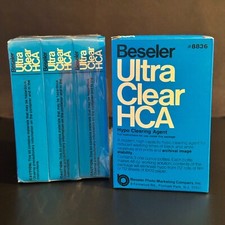 BESELER ULTRA CLEAR HCA - Photograpic Hypo Clearing Agent. 12 One Ounce Bottles