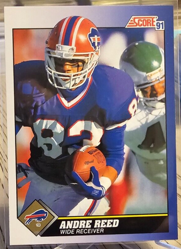 1991 Score Andre Reed #53 Buffalo Bills