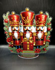 New ListingFinished Diamond Art - Nutcracker Trio Dressed in Red Acrylic Tabletop Decor