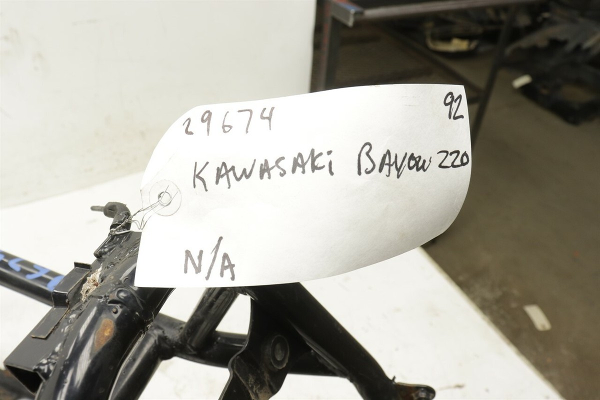 1992 Kawasaki Bayou 220 Frame 32002-1957 29674 | 320021957
