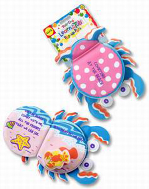 Rub A Dub Learn In The Tub Pop Up Pals Crab Bath Tub Countin
