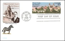USA Post Card - 1988 - Wlliam Randolph Hearst, # UX125 Artmaster