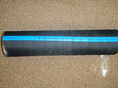 #ad HOSE EXHAUST WATER W O WIRE 4quot;ID PER FOOT 2004004 MARINE BOAT SHIELDS 4quot;ID EBAY $34.16