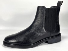 Image of Clarks Cologne Arlo Women's Black Leather Boots Size 6D Brand New RRP £110