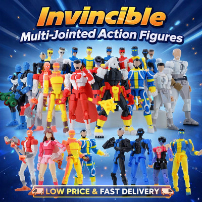 Invincible Omni-Man Dummy 13 3D Printed Multi-Joint Actionfigur
