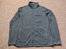 Patagonia Better Sweater Full Zip Fleece Jacket Womens S Heather Green 25542