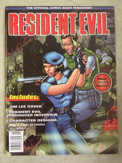 Resident Evil #1 Official Comic Book Magazine 1998 Wildstorm