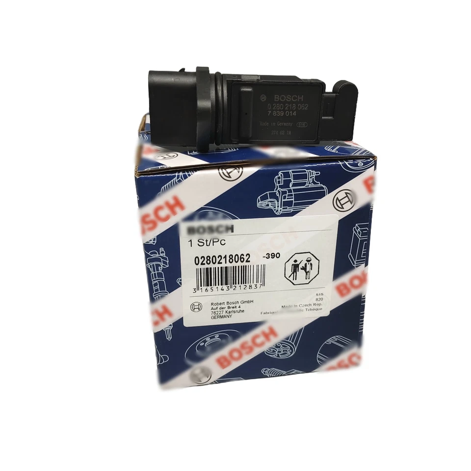 OEM BMW Z3 Bosch Mass Air Flow Sensor 0280218062 13627839014 - Image 2 of 4
