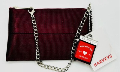 Harveys Seatbelt Full Size Coin Purse Mulberry Purple Harvey s Bag~ New