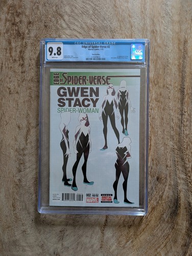 Edge Of Spider-Verse #2 3rd Print CGC 9.8 Marvel 2014 1st Appearance Spider-Gwen
