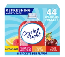 Crystal Light Refreshing Variety Pack, 44 ct. On-the-Go Packets
