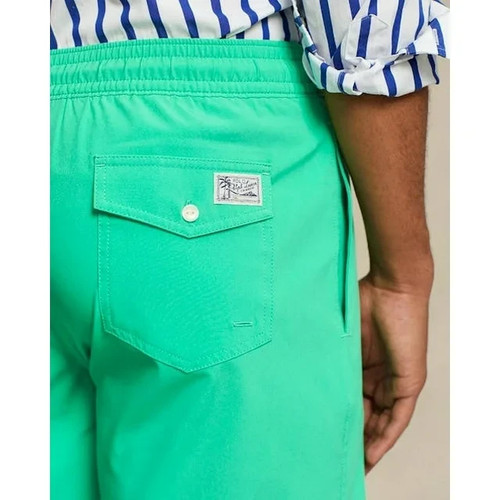 Bañador clásico Polo Ralph Lauren para hombre de 5,75 pulgadas Traveler 2XL verde Kelly - Imagen 3 de 5