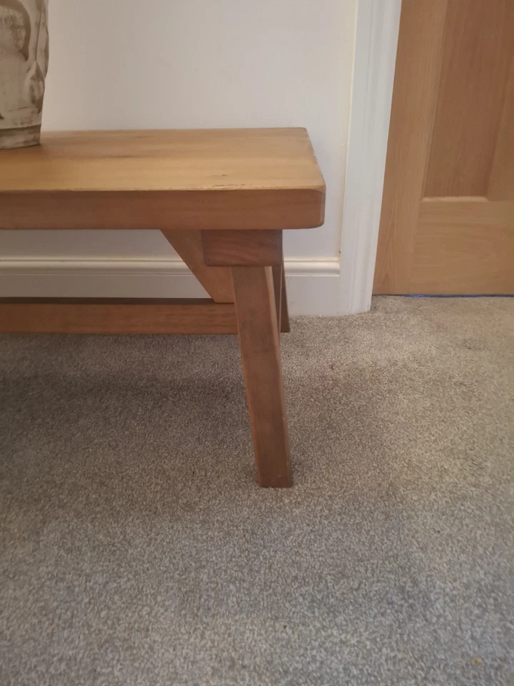 Oak Furniture Land Coffee Table New £380 -  Small Amount Of Re Assembly Required - Image 2 of 4
