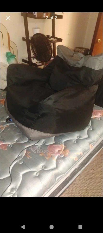 silla bean bag Foto 2 de 2