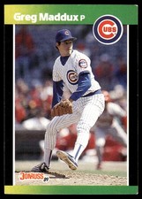 Greg Maddux 1989 Donruss Baseball's Best #37 Chicago Cubs FREE SHIP AutographDen