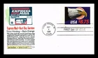 US COVER FIRST DAY OF ISSUE TORKEL GUNDEL CACHET EXPRESS MAIL NEXT DAY SERVICE