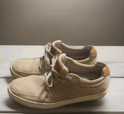 Skechers Expected Orman Mens Size 8 Shoes Brown Lace Up Relaxed Fit Sneakers