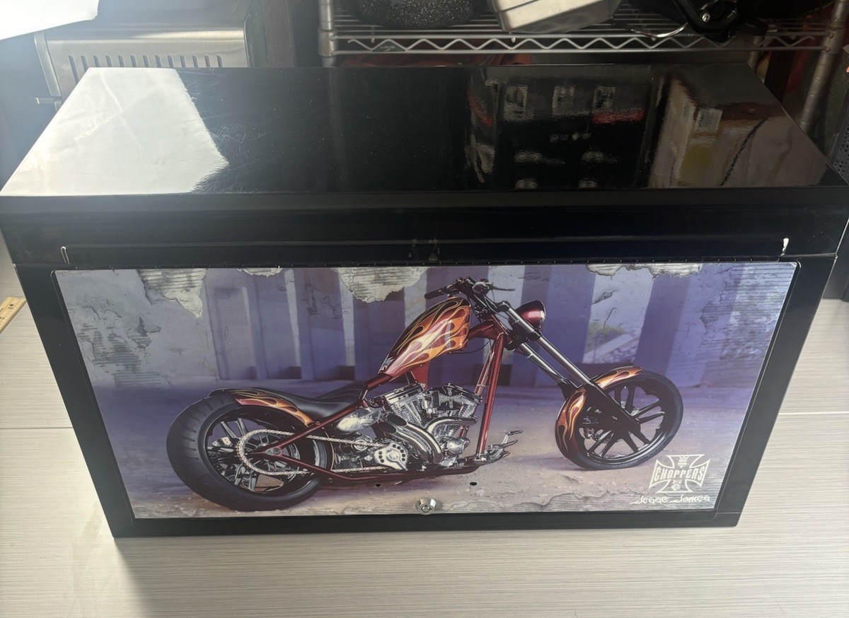 West Coast Choppers Tool Set Box Chest Jesse James Complete