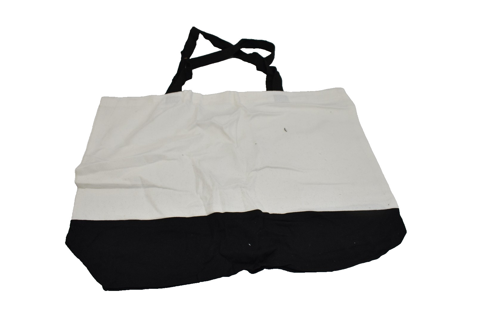 Wesiti 28 Piece Blank Canvas Tote Bags Set Black White Craft