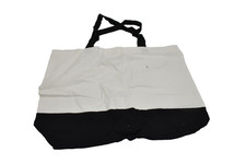 Wesiti 28 Piece Blank Canvas Tote Bags Set Black White Craft Bulk Reusable New