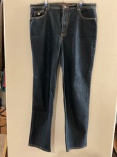 Gloria Vanderbilt Blue Jeans Womens 18 Long Amanda High Rise Slim Stretch Denim