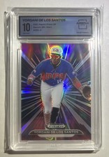 2021 Panini Prizm Draft Picks - Electric Dpl Stars Yordany De Los Santos #EDS-2