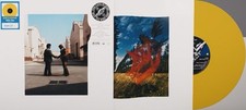 Pink Floyd Wish You Were Here Lp YELLOW Vinyl WYWH50 Hype Sticker