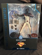 Mcfarlane DC Multiverse Mr. Terrific  Superman Movie  Deluxe Theatrical Edition