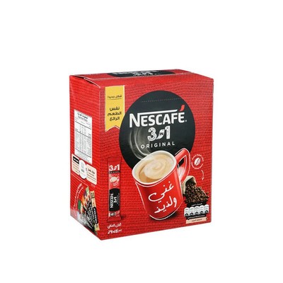 Nescafe Classic Original 3 in 1 Instant Coffee Box Of 24 Sticks
