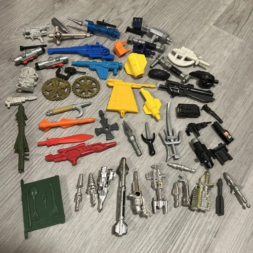 VHTF 1980s Accessories Weapons Lot Of 50+ Vintage Original G.I. Joe 3.75” ARAH