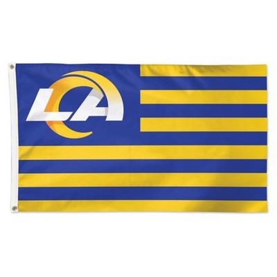 For Los Angeles Rams Football fans 3x5 ft Patriotic Flag - Ideal NFL Gift Banner