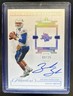 2021 Panini Flawless Collegiate Zach Smith Team Logo Signatures Auto RC #/25