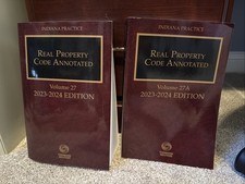 Indiana Real Property Code Annotated Volume 2...