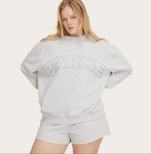 Women's Mockneck Pullover Sweatshirt - Parke x Target Heather Gray L/XL