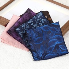 Men's Chest Business Suit Accessories Paisley Square Pocket Vintage Handkerchief