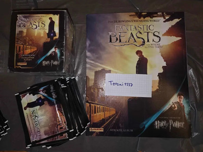 Fantastic beasts and where to find them Panini sticker Album new packs